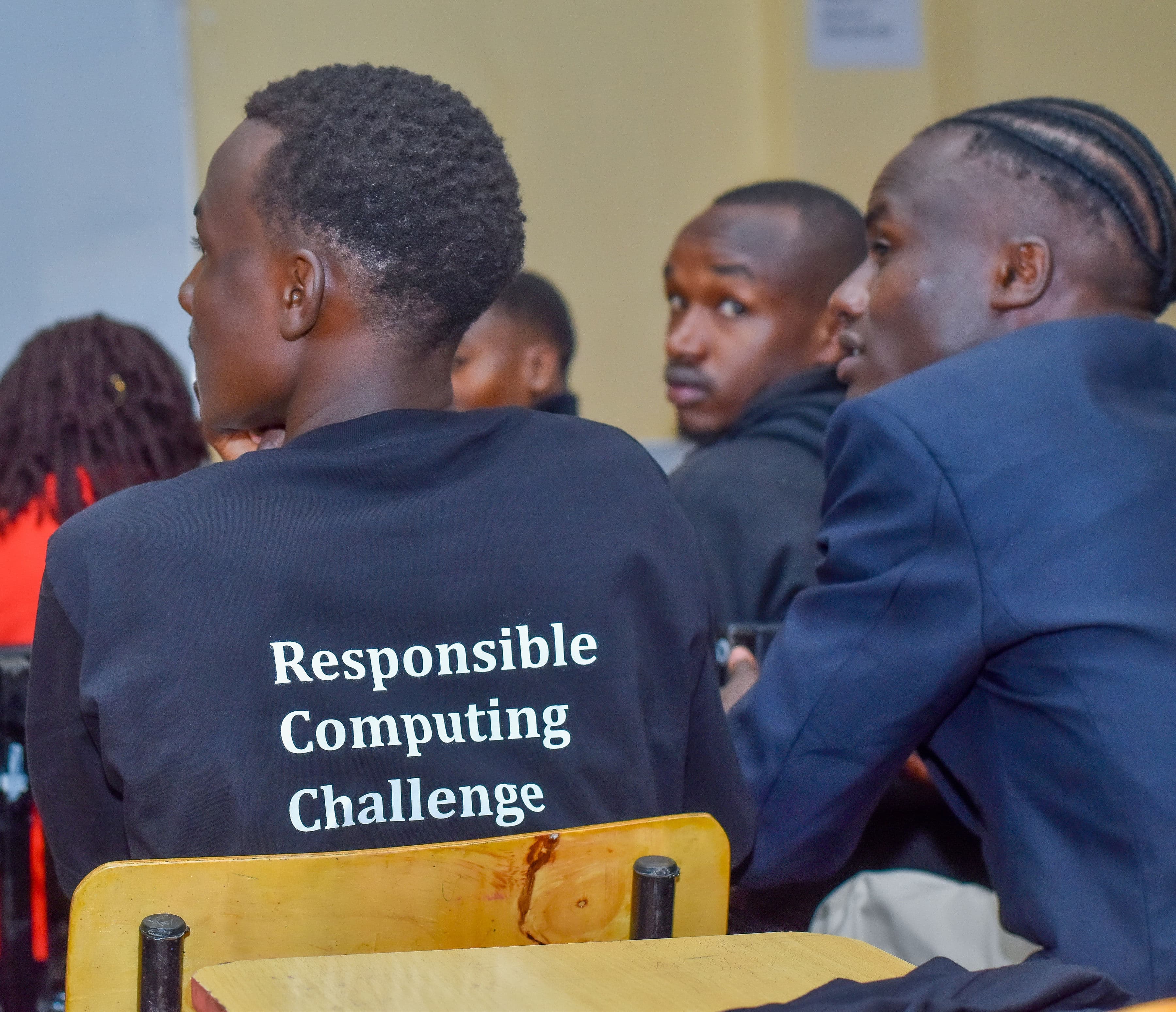 Close-up of the RCC branded merchandise.