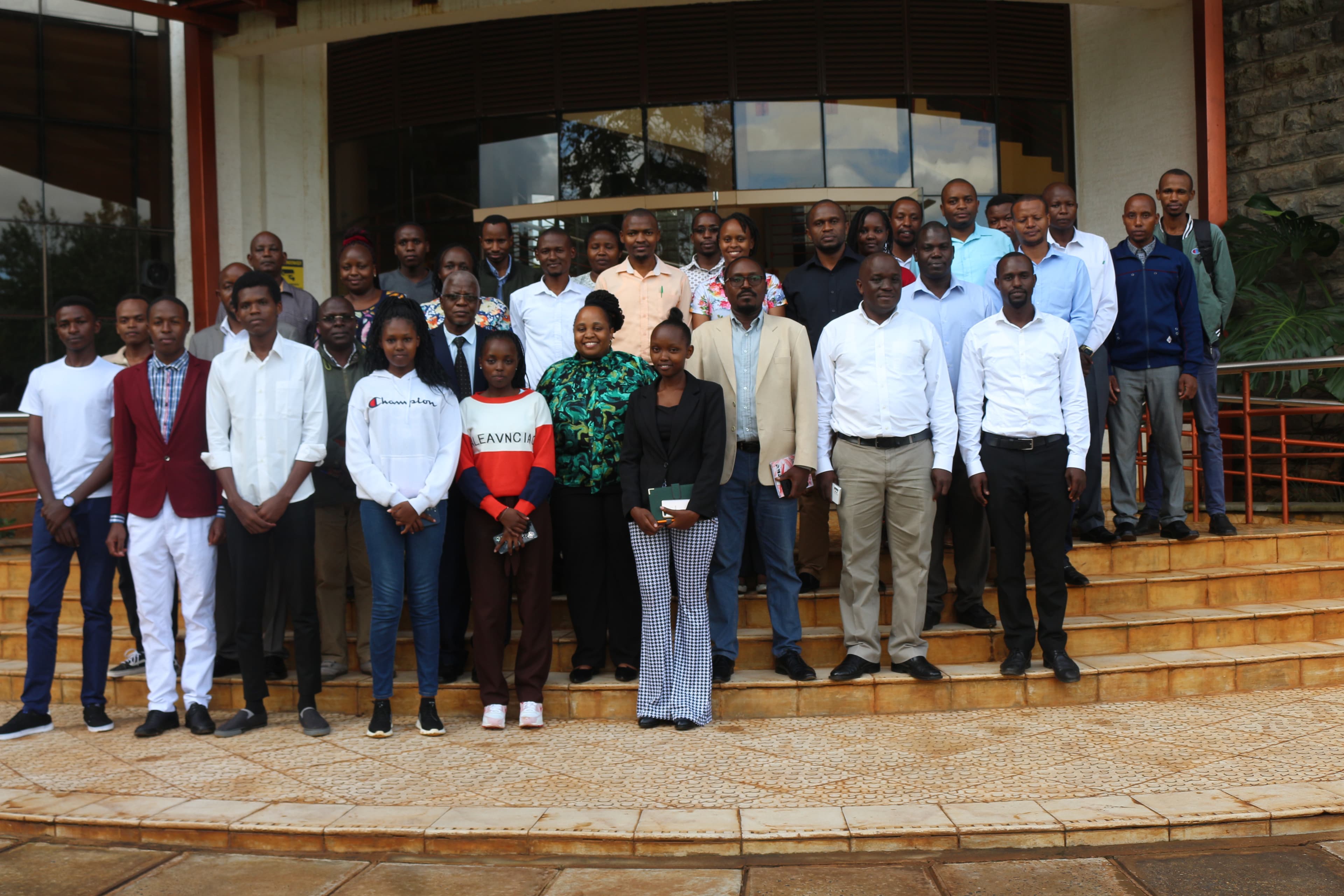 DVC (ARSA), Prof. Charles Omwandho with all attendees